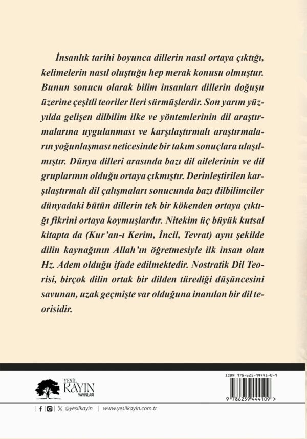 Nostratik Dil Teorisi - Seitkazy Abibulla