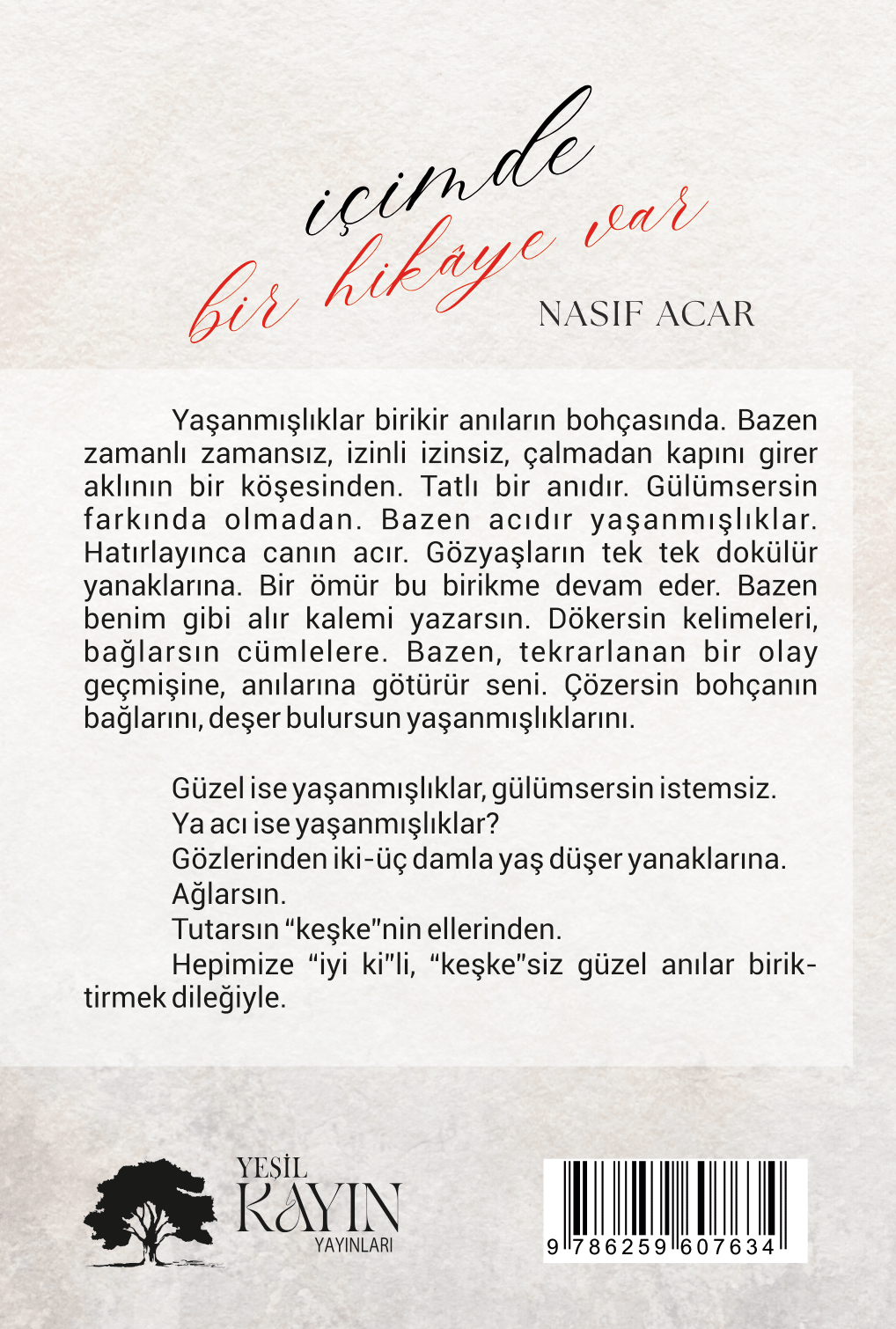 İçimde Bir Hikâye Var - Nasıf Acar
