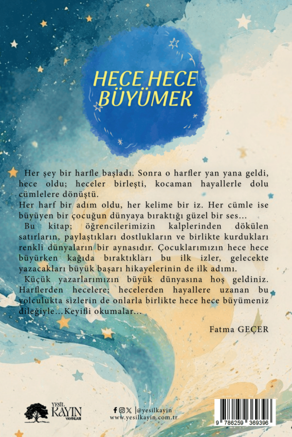 Fatma Geçer - Hece Hece Büyümek